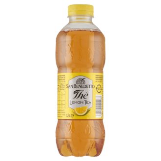   San Benedetto citromos ice tea ízű alkoholmentes üdítőital cukorral és édesítőszerekkel 0,5 l