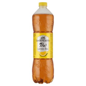   San Benedetto citromos ice tea ízű alkoholmentes üdítőital cukorral és édesítőszekkel 1,5 l