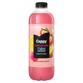   Cappy Lemonade szénsavmentes citromos üdítőital eperlével és édesítőszerekkel 1,25 l