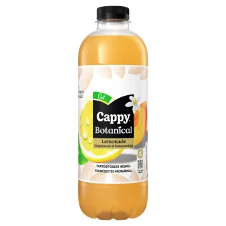   Cappy Botanical szénsavmentes citromos üdítőital sárgabaracklével és narancsvirág-kivonattal 1,25 l