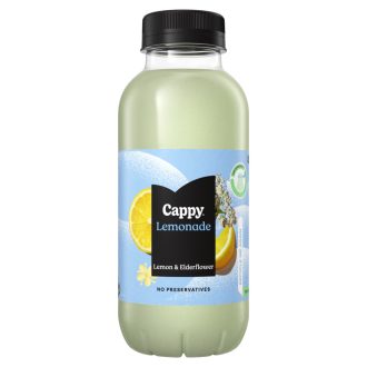   Cappy Lemonade szénsavmentes bodzavirágízű limonádé, cukorral és édesítőszerekkel 400 ml