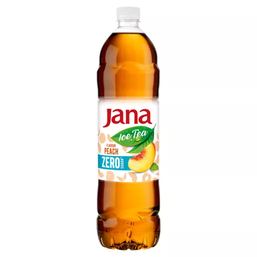 Jana szénsavmentes üdítőital 1,5l barack ice tea zero + 50Ft visszaváltási díj