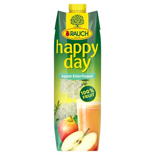 Happy Day gyümölcslé 1l alma-bodza