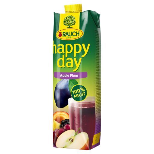 Happy Day gyümölcslé 1l alma-szilva 100%