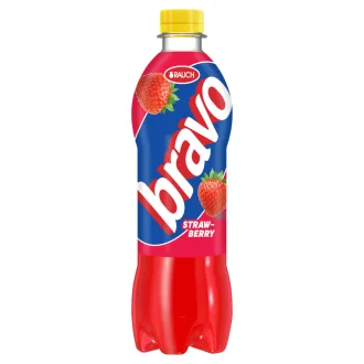   Rauch Bravo eper ital cukorral, édesítőszerekkel és C-vitaminnal 0,5 l