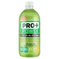   PRO+ Power Zöldalma gyógynövényekkel forrásvíz alapú energiamentes üdítőital édesítőszerekkel 750 ml