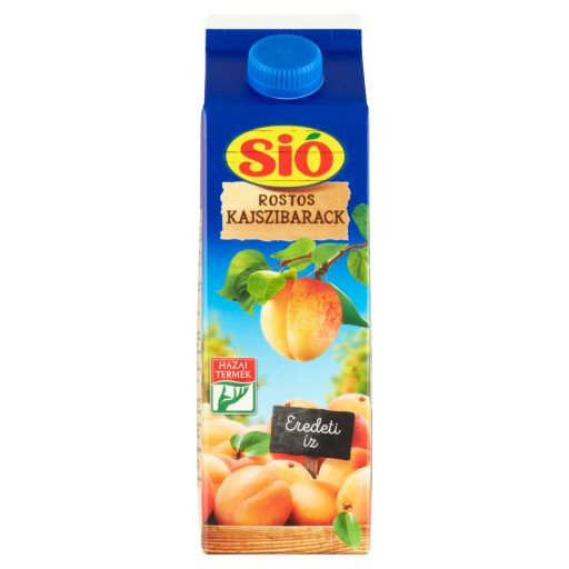 Sió gyümölcsital 1l rostos kajszibarack 20%