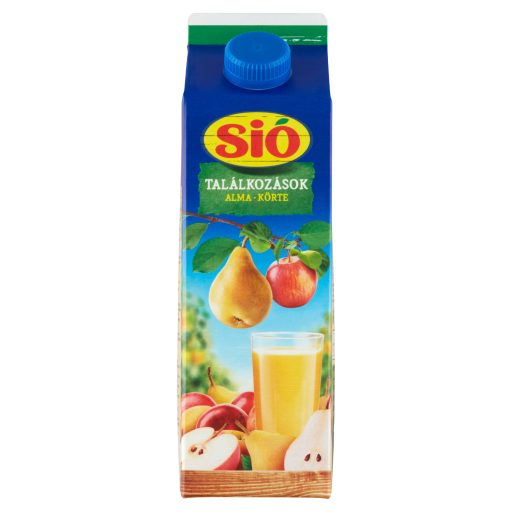 Sió gyümölcsital 1l alma-körte 12%