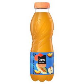   Cappy Ice Fruit szénsavmentes alma-őszibarack-sárgadinnye ital citromfű ízesítéssel 500 ml