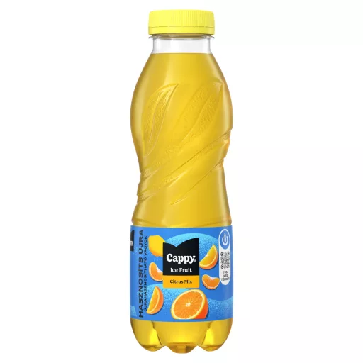 Cappy Ice Fruit Citrus Mix szénsavmentes citrusos ízű üdítőital cukorral és édesítőszerekkel 500 ml