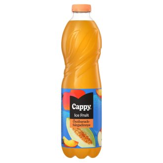   Cappy Ice Fruit szénsavmentes alma-őszibarack-sárgadinnye ital citromfű ízesítéssel 1,5 l