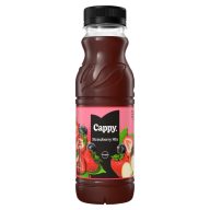   Cappy Eper mix gyümölcsital gyümölcslével és gyümölcspürével cukorral és édesítőszerekkel 330 ml