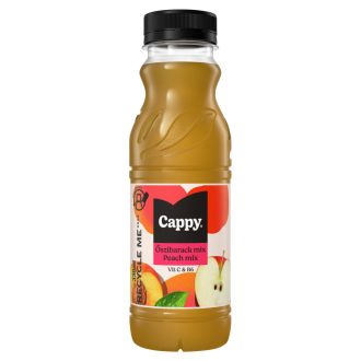   Cappy Őszibarack mix gyümölcsital őszibarackpüré és almalé sűrítményből 330 ml