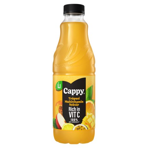 Cappy Tropical Multivitamin vegyes gyümölcsnektár trópusi ízzel és hozzáadott vitaminokkal 1 l