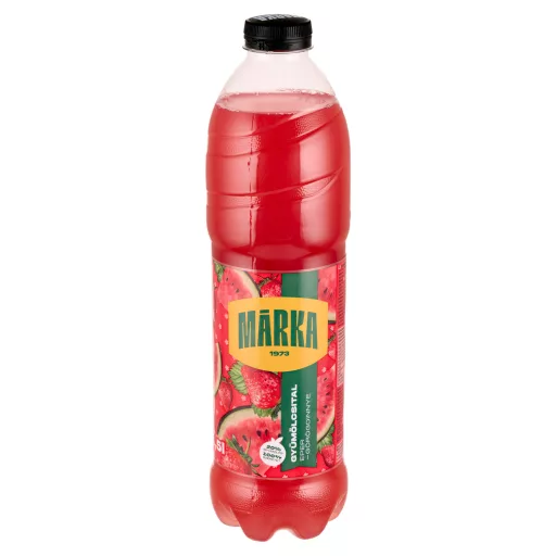Márka eper-görögdinnye szénsavmentes gyümölcsital cukorral 1,5 l