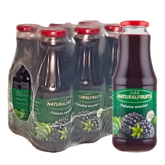 Jura fekete szederlé 6x1l 100% HCN 