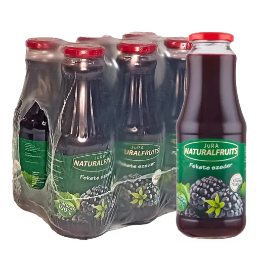 Jura fekete szederlé 6x1l 100% HCN 