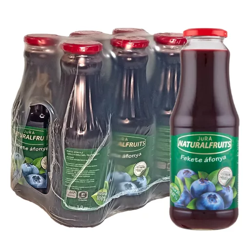Jura fekete áfonyalé 6x1l 100% HCN 