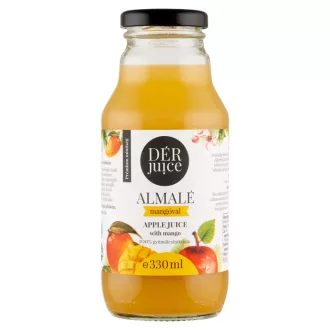   DÉR Juice 100% almalé mangóval rostos gyümölcslé 330 ml