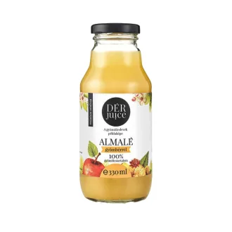 DÉR Juice gyümölcslé 0,33l almalé gyömbérrel 98-2%