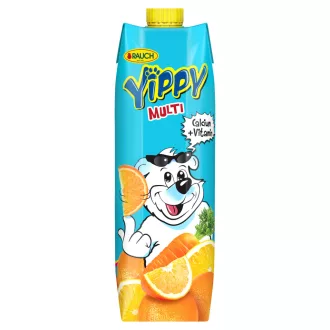   Rauch Yippy Multi narancs-sárgarépa-citrom vegyes gyümölcslé 5 vitaminnal és kalciummal 1 l