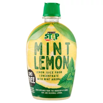   Pölöskei Fruit Step citromlé 200ml mentával prémium 100% 