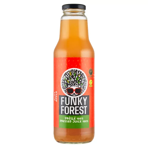 Funky Forest gyümölcslé 750ml 100%-os alma préslé + 50Ft visszaváltási díj