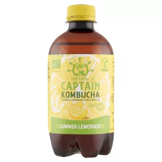   Captain Kombucha élőflórás ital 400ml nyári limonádé Bio + 50Ft visszaváltási díj