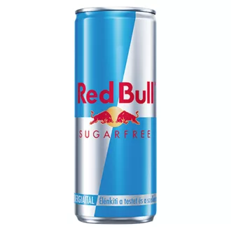   Red Bull Sugarfree magas koffeintartalmú szénsavas energiaital édesítőszerekkel 250 ml