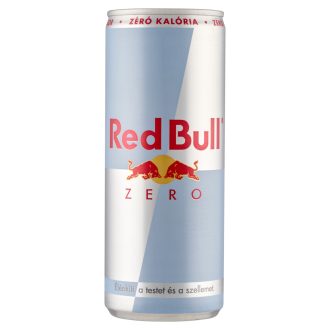   Red Bull Zero magas koffeintartalmú energiaital édesítőszerekkel 250 ml