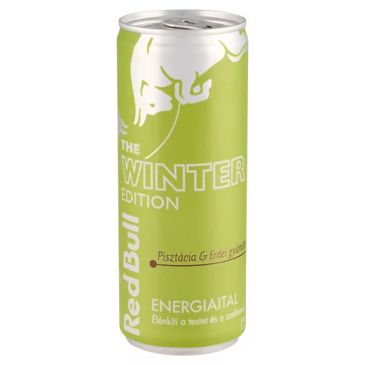 Red Bull The Winter Edition energiaital pisztácia és erdei gyümölcs ízzel 250 ml