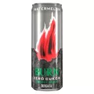   Burn Zéró Cukor szénsavas görögdinnye ízű ital koffeinnel és édesítőszerekkel 250 ml