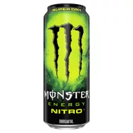   Monster Energy Nitro Super Dry szénsavas ital koffeinnel, cukrokkal és édesítőszerrel 500 ml