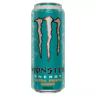   Monster Energy Ultra Fiesta Mango szénsavas mangó ízű ital koffeinnel édesítőszerekkel 500 ml