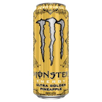   Monster Energy Ultra Golden Pineapple szénsavas ananász ízű ital koffeinnel 500 ml
