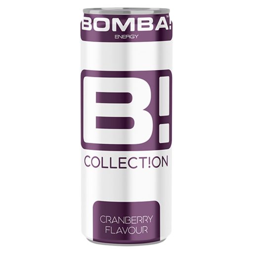 BOMBA! Collection Cranberry Flavour hőkezelt, feketeribizli-vörösáfonya-kardamom ízű ital 250 ml
