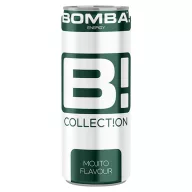   BOMBA! Collection hőkezelt, koffeintartalmú, szénsavas ital cukorral és édesítőszerekkel 250 ml