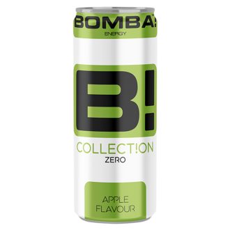   BOMBA! Collection Zero alma ízű cukormentes koffeintartalmú szénsavas üdítőital 250 ml