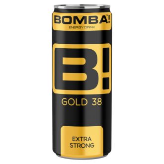   BOMBA! Gold 38 tutti-frutti ízű energiaital magas koffeintartalommal 250 ml