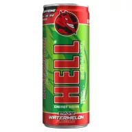   HELL Strong görögdinnye- és tuttifruttiízű, koffeintartalmú, szénsavas energiaital 250 ml