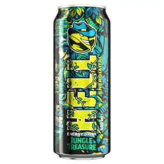   HELL Jungle Treasure lime- és mentaízű, koffeintartalmú, szénsavas energiaital 500 ml