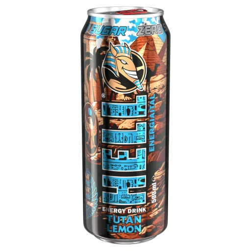 HELL Zero Tutan Lemon yuzu- és citrusízű, koffeintartalmú, szénsavas energiaital 500 ml