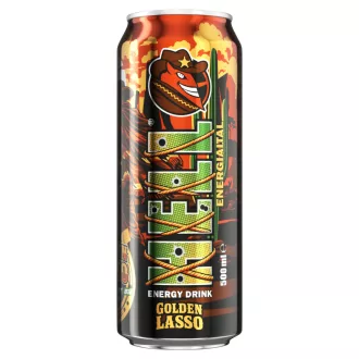   HELL Golden Lasso almaízű, koffeintartalmú, szénsavas energiaital 500 ml