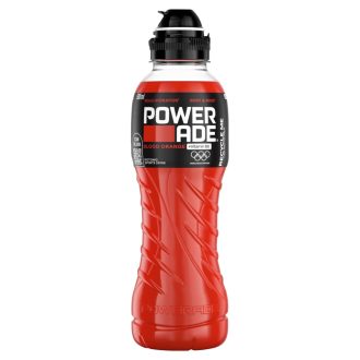   Powerade Blood Orange szénsavmentes, vérnarancsízű izotóniás sportital 500 ml