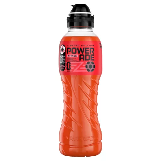 Powerade sportital 0,5L Fifa Attack fahéj-bors + 50Ft visszaváltási díj