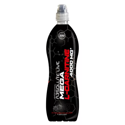 Absolute Live sportital 900ml Mega L-karnitin eper-guava