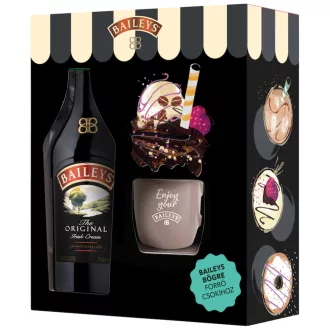 Baileys likőr 0,7 + forrócsokis bögre díszdobozban
