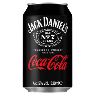 Jack & Coke alkoholos ital 0,33L 