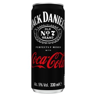 Jack & Coke alkoholos ital 0,33L Sleek 