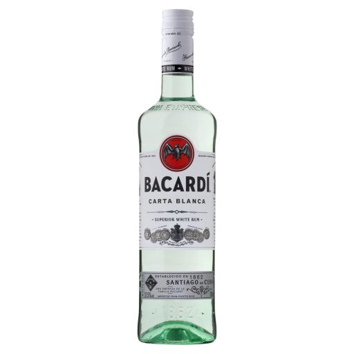 Bacardi Carta Blanca rum 37,5% 0,7l